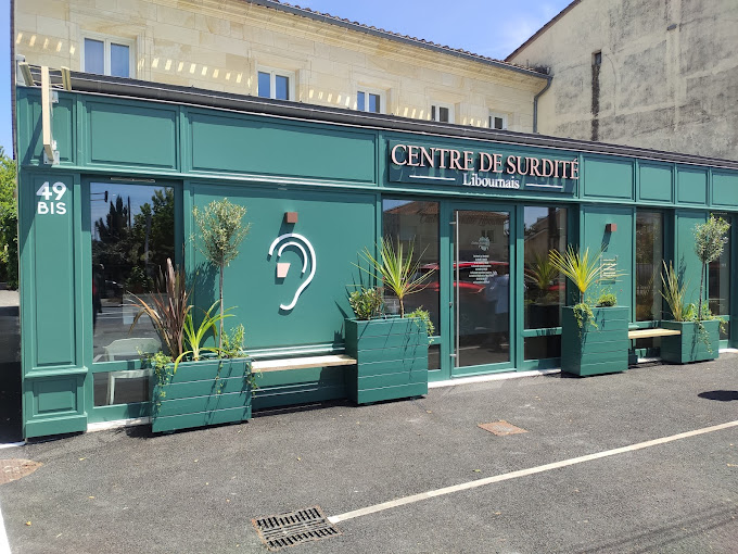 Photo de la vitrine du centre de Libourne